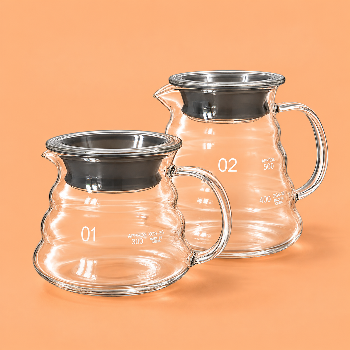 Coffee Glass Server Pitcher